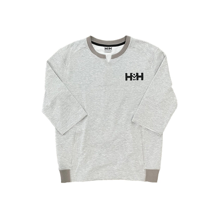 3/4 Crew Neck Sweatshirt
