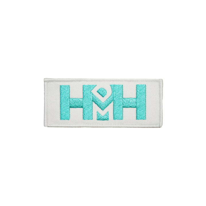 HDMH Embroidered Patch - White/Mint