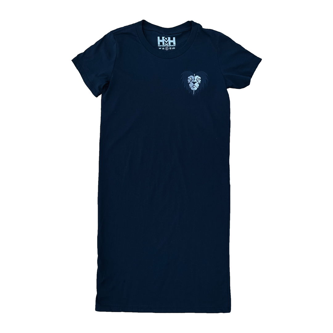 Heart of a Lion T-Shirt Dress